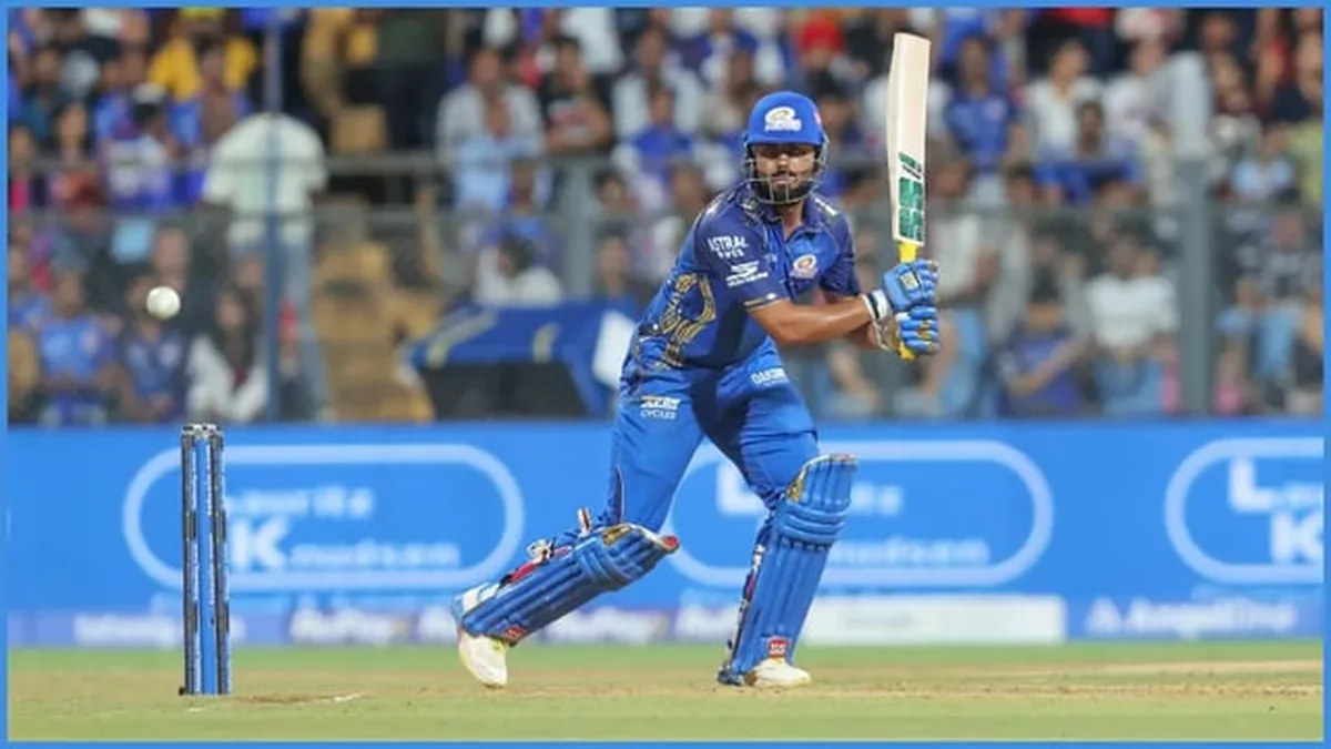 Naman Dhir biography: Naman Dhir in full flow with the bat