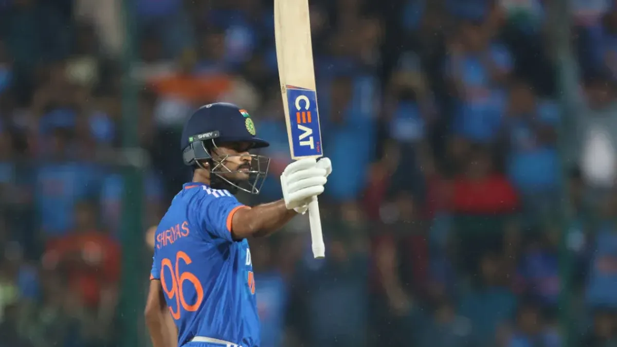 Shreyas Iyer biography: Shreyas Iyer batting for India