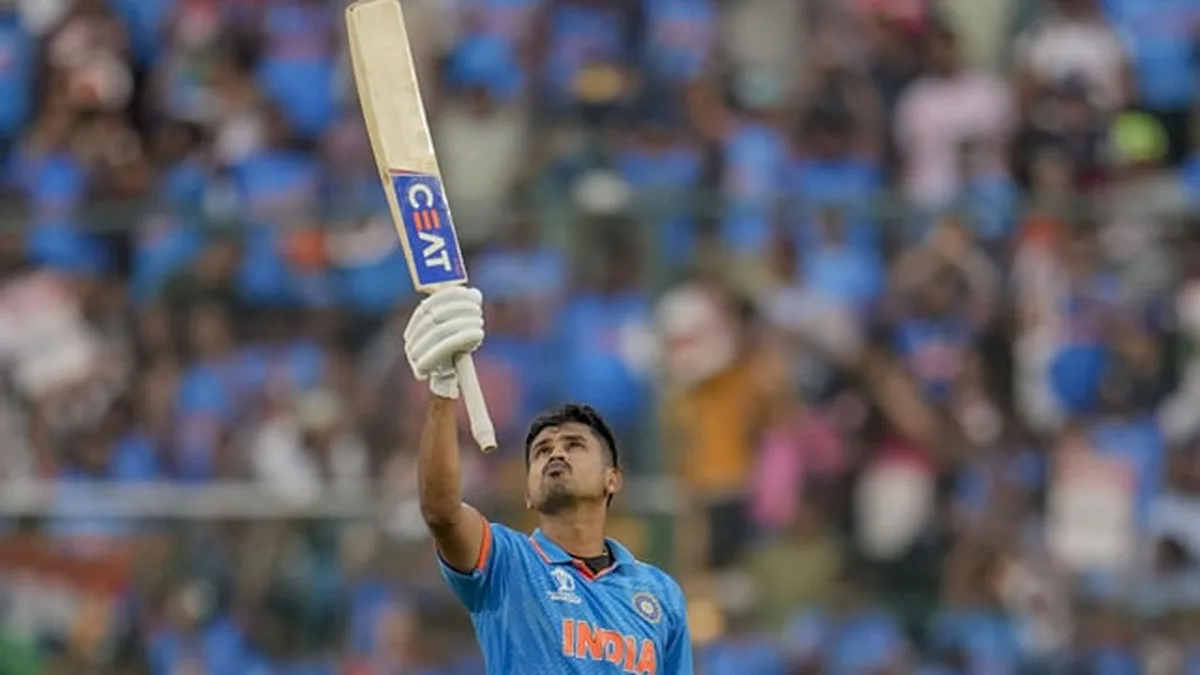 Shreyas Iyer biography: Shreyas Iyer at the ODI World Cup